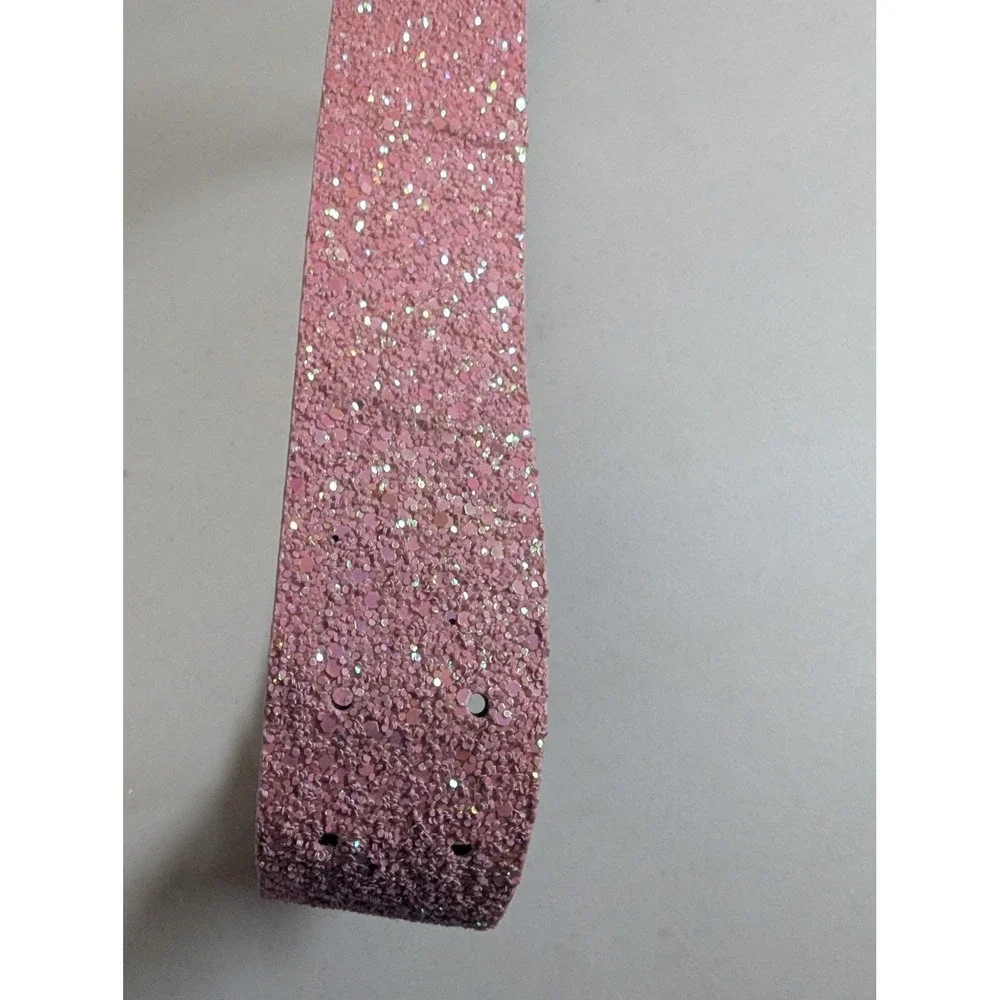 Pink Chunky‎ Glitter Bling Belt 2